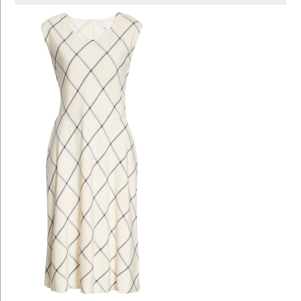 Nordstrom Signature Bias Cut Scoop Neck Dress